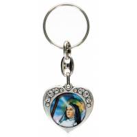 Porte-Clefs Coeur Ste Rita 30 mm