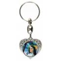Porte-Clefs Coeur Ste Rita 30 mm