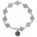 Bracelet-dizainier 10 croix + médaille