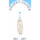 Médaille Argent Vierge ovale 23 X 10 mm