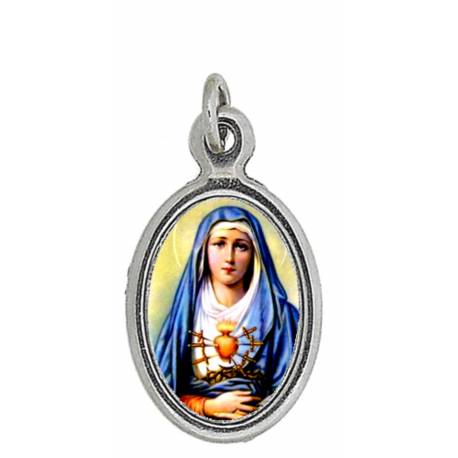 Médaille 15 mm Ov - N.D. des 7 douleurs