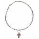 Armband metaal met zirkonen 