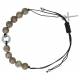 Armband op koord - natuurstenen 