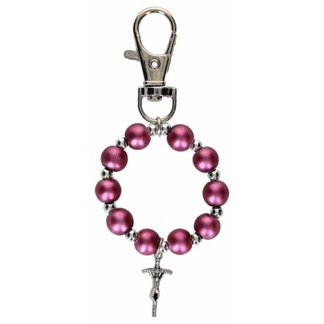 Sleutelhanger / Tientje Paars 