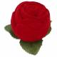Ecrin rose image Ste Rita avec dizainier parfumé