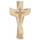 Croix de Saint-Jacques murale Bois Sculpte 15 Cm 2 Tons Bois
