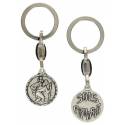 Sleutelhanger - H Kristoffel / Sois prudent 26 mm 