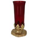 Lampe de St Sacrement/pour bougie - H 30 cm