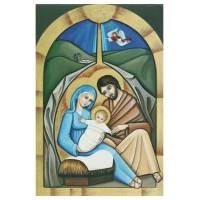 Carte double Nativité + enveloppe