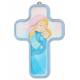 Croix Berceau - 13 X 9 cm - Vierge et enfant