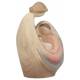 Sainte Famille en bois sculpté - 10 cm - bois de frêne