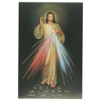 Carte Postale 15 x 10 cm Christ miséricordieux "or"