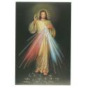 Postkaart 15 x 10 cm Barmhartige Christus "goud" 