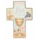 Croix sur pied 9 X 13 cm Communion