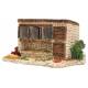 Decor voor santons de Provence Konijnenhok 15 x 8 cm 