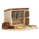 Décor pour santons de Provence Lapinière 15 x 8 cm