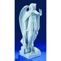 St Michel - 60 cm - "marbre" blanc