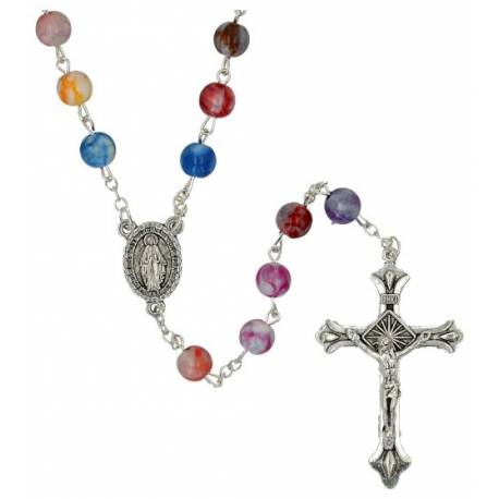 Chapelet multicolore
