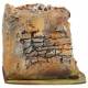 Décor pour santons de Provence - Etable toit ouvert - 26 x 16 x H 14 cm