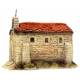 Décor pour santons de Provence - Petite chapelle - 10 x 20 x H 15 cm