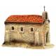 Décor pour santons de Provence - Petite chapelle - 10 x 20 x H 15 cm