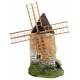 Santons De Provence Molen ZONDER motor - 16 x 16 x H 30 cm 