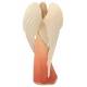 Ange En Bois Sculpte 15 cm rouge