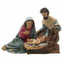 Nativité colorée de 10 cm