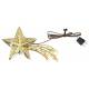 Accessoire crèche étoile dorée 12-15 cm pour transfo