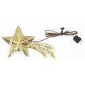 Accessoire crèche étoile dorée 12-15 cm pour transfo