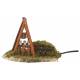 Accessoire crèche feu de camp 15 X10 X H10 cm pour transfo