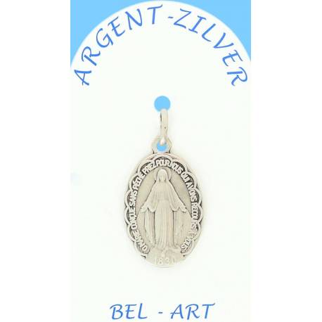 Médaille Argent Miraculeuse 21 mm