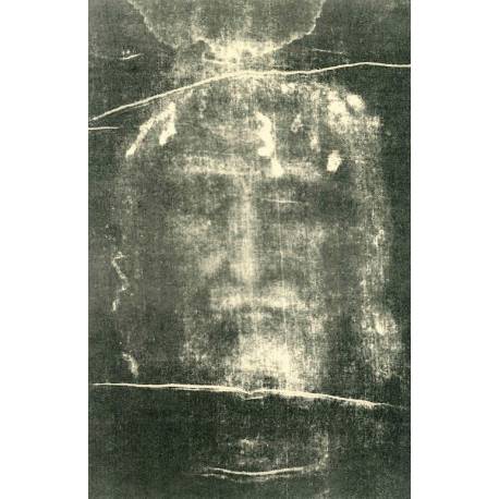 Carte Postale St Suaire Negatif
