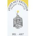 Médaille Argent Rhodié - Perp. Secours