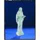 N.D. de Medjugorje - 31 cm - "Marbre" Blanc