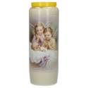Neuvaine / blanc / Deux Anges + Enfant - Texte NL