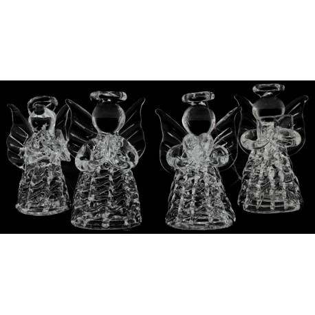 Ange 6 cm en verre dans boite