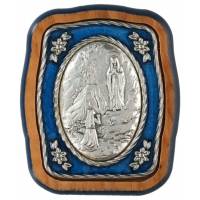Cadre - Bois / Bord Bleu - App. Lourdes