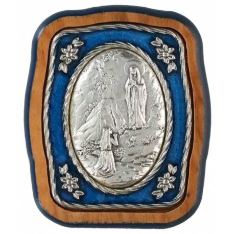Cadre - Bois / Bord Bleu - App. Lourdes