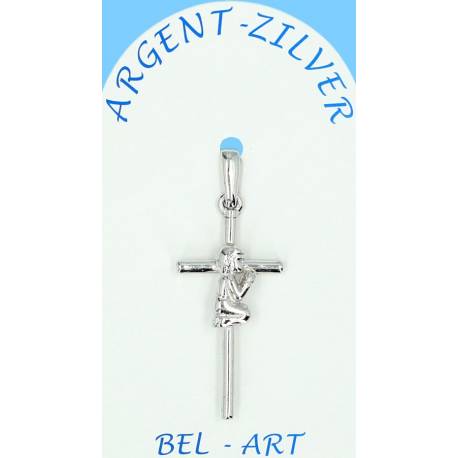 Kruisje Zilver - 25 x 13 mm 