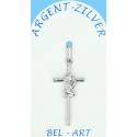 Croix Argent - 25 x 13 mm