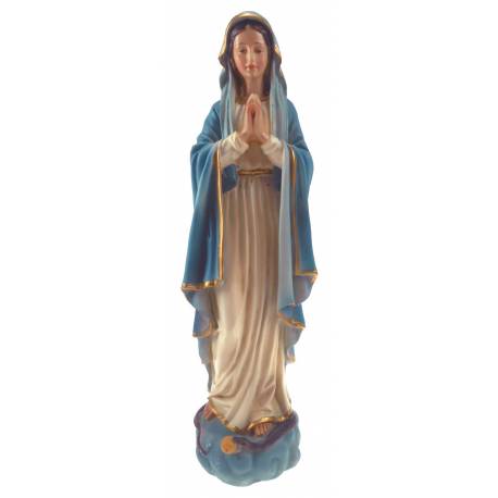 Statue 12 cm - Vierge mains jointes