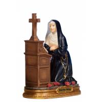 Statue 17 cm - Ste Rita à genoux
