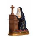 Statue 17 cm - Ste Rita à genoux