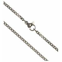 Chaîne 50 cm + Mousqueton - Acier inoxydable
