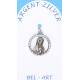 Médaille Argent - Banneux - 16 mm ajouré
