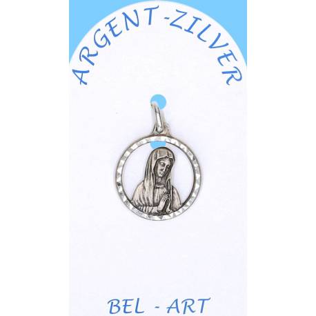 Medaille Zilver - Banneux - 16 mm 