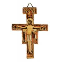 Croix St Damien - 14 X 10 cm
