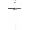 Croix de Mariage - 20 cm - Métal Nickelé