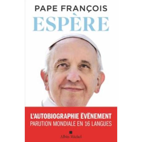 Espère - L'autobiographie évènement 